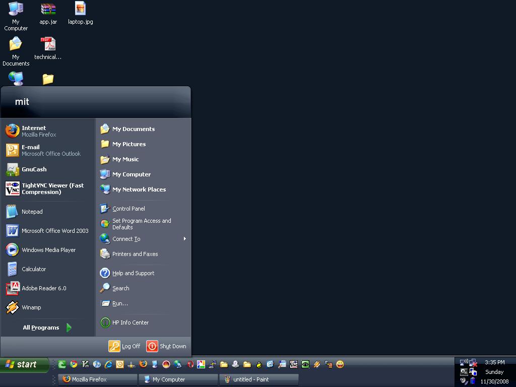 Royale Noir Black Theme For Windows Xp